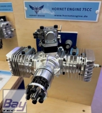HORNET Engine 75cc Boxer Benzin Motor incl. Elektronischer Zündung