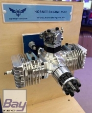 HORNET Engine 75cc Boxer Benzin Motor incl. Elektronischer Zündung