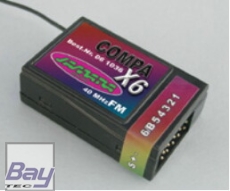 Compa X6 6 Kanal Empfänger 40MHz