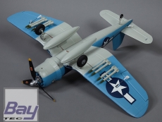 DERBEE F4U Corsair Warbird PNP blau - 75cm
