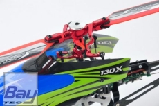 Xtreme Tuning Alu Taumelscheibe ROT für Blade 130X B130X04-R