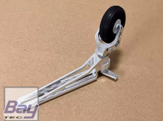 voll Alu Heck / Sporn Fahrwerk incl. Rad - 80mm Höhe - für 8-20kg Modelle
