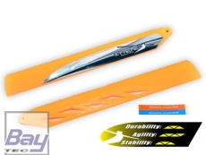 Xtreme Tuning Speed Rotorblätter Orange Blade 130X B130X16-O