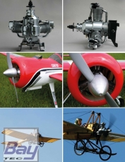 SAITO FA-200R3 3-Zylinder Methanol 4T-Sternmotor