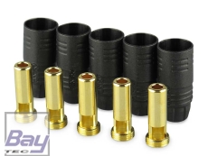 YUKIKING AS150 • 5 x Stecker • Schwarzes Gehäuse • 7mm