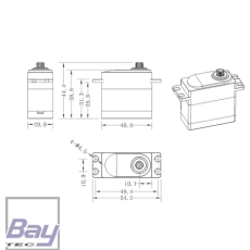 Grupp Servo GM735MD (Digital-HV) 0,13sec 35kg/cm