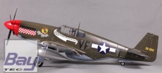 FMS Big Scale P-51B Shangrila V9 grün/rot PNP Set ohne Akku/RC