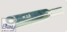 Gabelköpfe Metall M2,5 Federstahl 10 Stk.