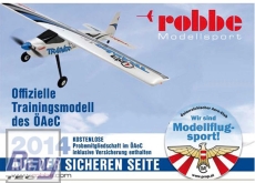 Robbe Air Trainer 140 V2 EPO PNP mit Flight Controller (3-Achs Fluglagen-Stabilisierung, Gyro)