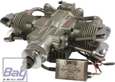SAITO FG-57TS BENZIN MOTOR 2-ZYLINDER