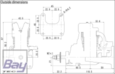 SAITO FG-11 Benzin 4T-Motor - 10,9ccm