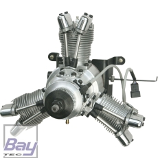 SAITO FG-33R3 BENZIN MOTOR 3-ZYLINDER STERNMOTOR MIT ELEKTRONISCHER ZÜNDUNG