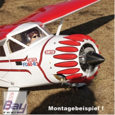 SAITO FG-60R3 BENZIN MOTOR 3-ZYLINDER STERNMOTOR MIT ELEKTRONISCHER ZÜNDUNG