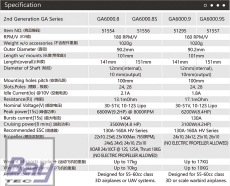 DUALSKY Xmotor GA6000.9S einfache Motorwelle 160 KV 28-polig bis 6200W (55-60ccm)