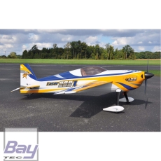 AJ AIRCRAFT LASER 230Z 105" 2667mm ARF REFLEX DESIGN (BLAU/GELB/WEISS)