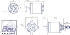 JOKER 3542-5,5 V3 940 KV BRUSHLESS MOTOR