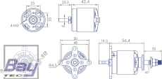 PLANET-HOBBY JOKER 4250-5 V3 820 KV BRUSHLESS MOTOR