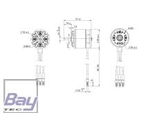 Tomcat G10 Brushless Motor 3514 KV1150