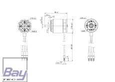 Tomcat G15 Brushless Motor 3520 KV980