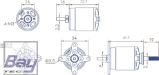 JOKER 2834-9,5 V3 880 KV 72g Brushless Motor