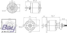 JOKER 6350-7 V3 430 KV BRUSHLESS MOTOR