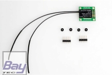 GRAUPNER GR-12L SUMD+T 2 Antennen PCB Empfänger