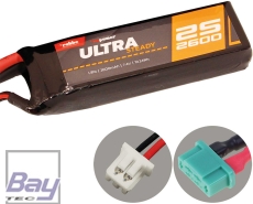 Robbe Modellsport RO-POWER ULTRA STEADY 2600MAH 7,4 VOLT EMPFÄNGER AKKU 2S MPX