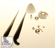 ROBBE KLAPPLUFTSCHRAUBENSET 11X8" 38MM SPINNER 3,2MM MOTORWELLE MILAN