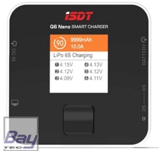 ISDT Q6 NANO SMART CHARGER 200W 1-6S -8A