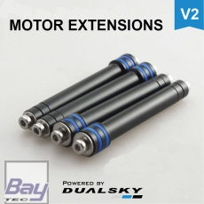 DUALSKY MOTOR EXTENSIONS M3-40 LÄNGE 20 BIS 40mm VERSTELLBAR MIT SCHRAUBEN STAND OFF