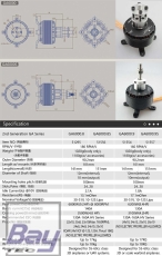 DUALSKY Xmotor GA6000.8S 180 KV 28-polig bis 6800W (55-60ccm)