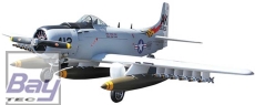 Bay-Tec Seagull Giant Skyraider A-1 Grau/Weiss 86" 2200mm ARF