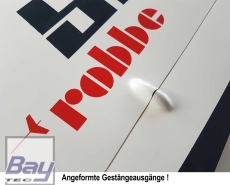 Robbe Modellsport SCIROCCO S 3,75M PNP Voll-GfK HOCHLEISTUNGSSEGLER MIT 4-KLAPPENFLÜGEL