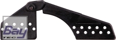 Robbe Modellsport Landeklappen-Scharnier L59mm schwarz Kunststoff 10Stk.