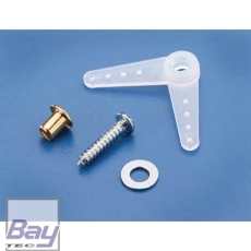 DUBRO Umlenkhebel Micro Nylon 90° 1 Stück