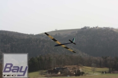 rs-aero rock’X Holzbausatz mit optionalen Spoilerklappen. Segler, oder Elektromodell - 2020mm