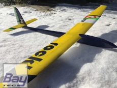 rs-aero rock’X Holzbausatz mit optionalen Spoilerklappen. Segler, oder Elektromodell - 2020mm
