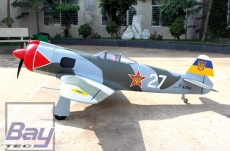 Bay-Tec Seagull YAK-3U WARBIRD ARF incl. ELEKTRISCHEM EINZIEHFAHRWERK 1600mm