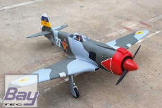 Bay-Tec Seagull YAK-3U WARBIRD ARF incl. ELEKTRISCHEM EINZIEHFAHRWERK 1600mm