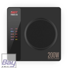 ISDT Power 200 Ladegerät 4+1 3x USB-C 1x USB-A mit wireless Ladefunktion