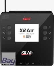 ISDT K2 Air Dual Charger 200 (500)W x2 AC/DC 1-6S ladegerät mit BattAir Technologie
