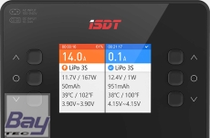 ISDT K2 Air Dual Charger 200 (500)W x2 AC/DC 1-6S ladegerät mit BattAir Technologie