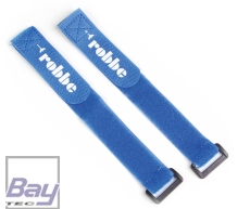 Robbe Modellsport Klettband für Akkuhalterung M 25x250mm mit Silikonauflage (Antirutsch) 2Stk.