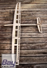 Robbe Modellsport Slider Q High Performance 4-Klappen Segelflugmodell, Sperrholz/Balsa-Holzbausatz "Made in Austria"