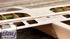 Robbe Modellsport Slider Q High Performance 4-Klappen Segelflugmodell, Sperrholz/Balsa-Holzbausatz "Made in Austria"