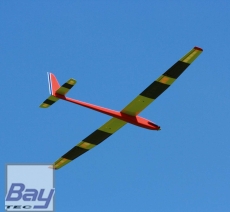 rs-aero rock4k-X Holzbausatz mit K-Leitwerk in Balsa-Sperrholzbauweise