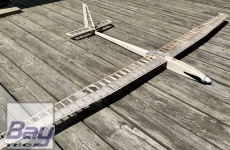 rs-aero rock4k-X Holzbausatz mit K-Leitwerk in Balsa-Sperrholzbauweise