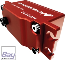 CHASERVO HV3512 25T low profile HV Brushless Servo, stehende Montage