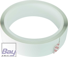 Robbe Modellsport Ruderspalt-Abdeckband 25mm weiss (100µm) 5 Meter, Spalt-Abdeckband