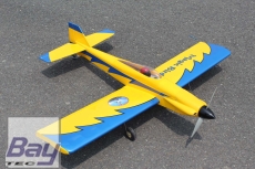 Seagull Models Magic Bird 40e 46" PNP Pylon Racing ARF Modell, mit Dualsky Antrieb, Gelb/Blau